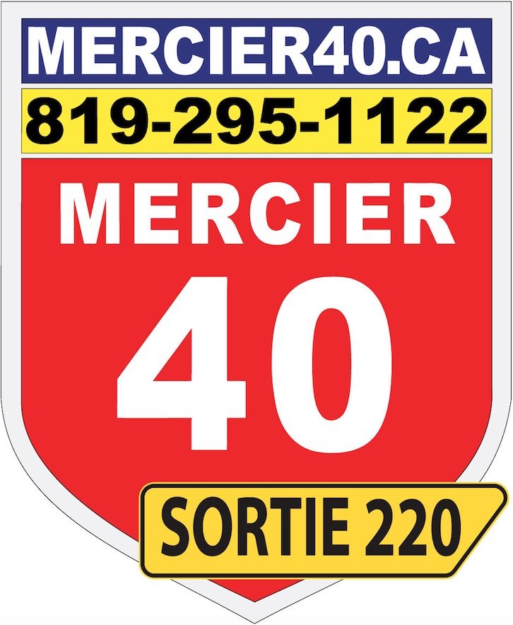 Logo Mercier 40 inc - Service de location